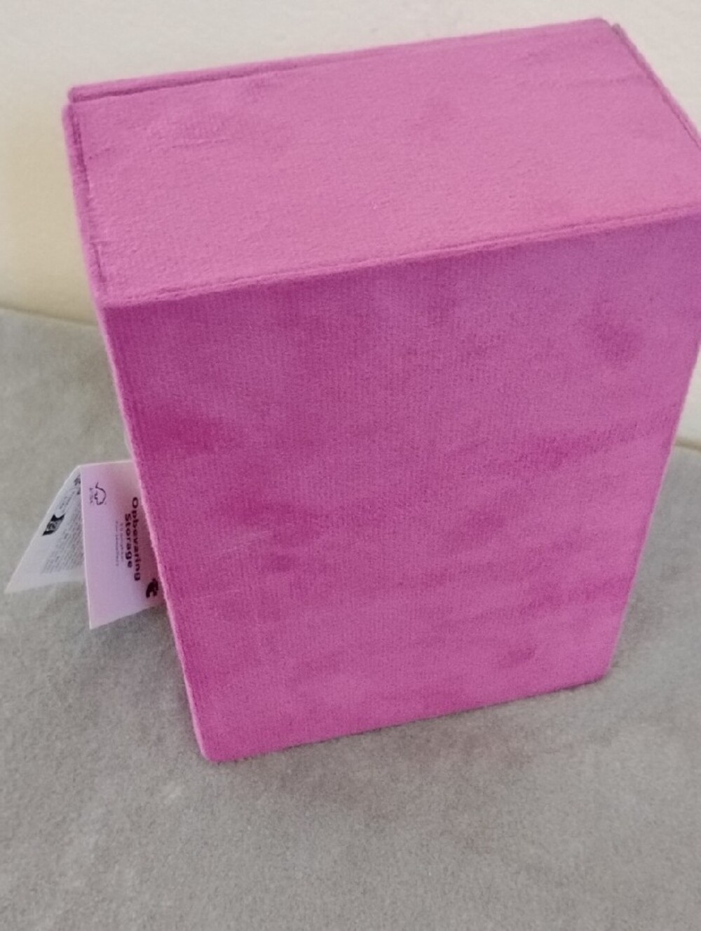 NWT Pink /Purple Velvet Jewelry Box with Gold Accent - Picture 9 of 9